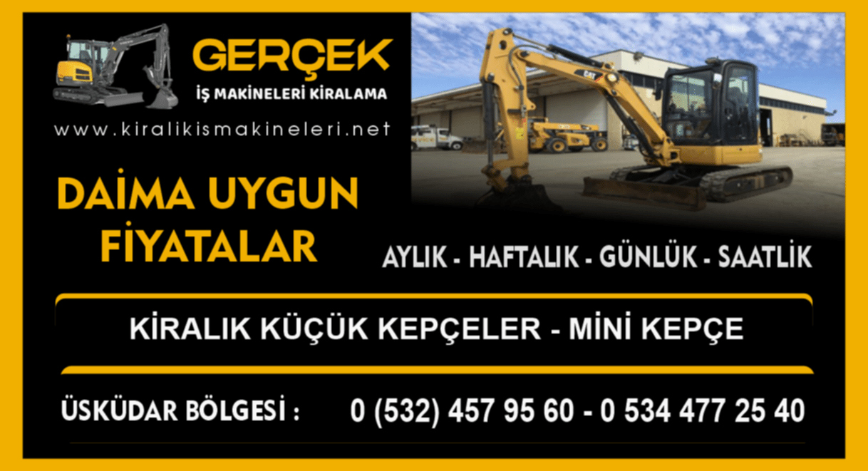 Üsküdar Kiralık Mini Kepçe | Küçük Kepçe Kiralama Hizmeti Üsküdar Kiralık Mini Kepçe | Küçük Kepçe Kiralama Hizmeti